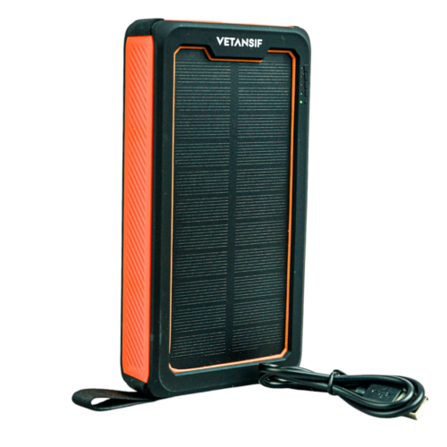 Cargador solar de carga rápida 26800 mAh 5V Banco de energía portátil Panel de linterna súper brillante, deber havey